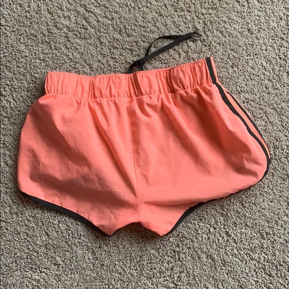 peach adidas shorts (size S) - Picture 2 of 2